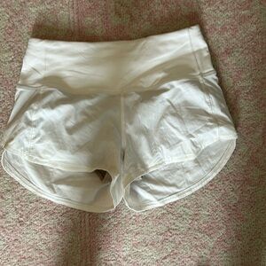 size 4 high rise speed ups white